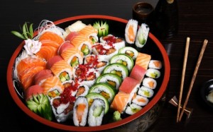 Создать мем: японская кухня, sushi, роллы