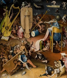 Create meme: Bosch the garden of earthly delights, Bosch painter, Hieronymus Bosch