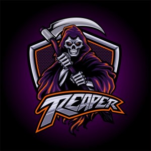 Создать мем: лого для киберспорта death, esports logo empire, team reapers