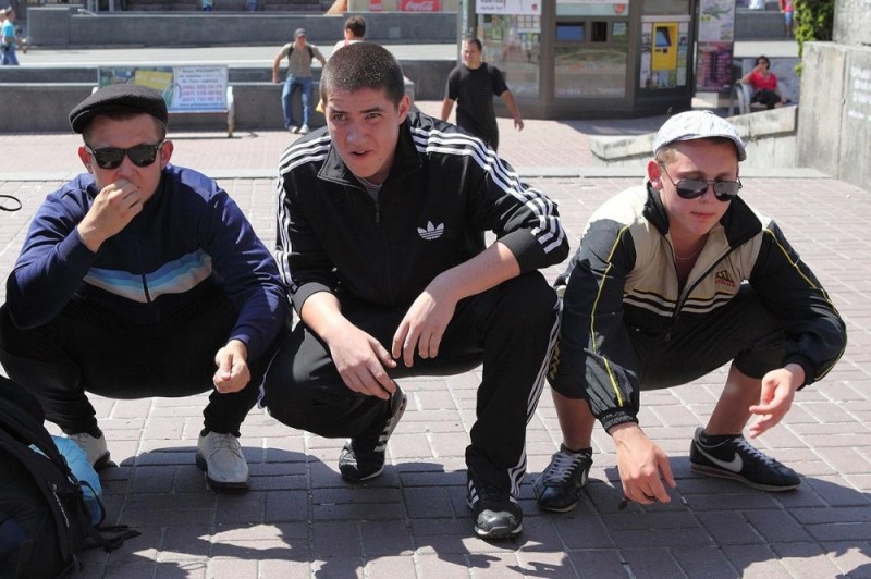 Create meme: russia gopnik, Russian Gopnik, wasp gopnik