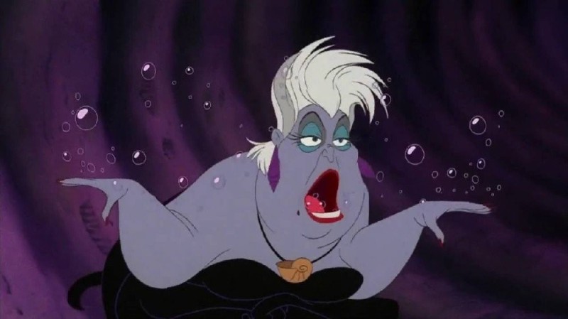 Create meme: witch from little mermaid Ursula, Ariel Ursula, the little mermaid witch Ursula