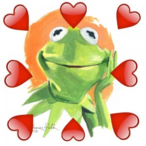 Create meme: Kermit the frog meme, a drawing of a frog, Kermit the frog