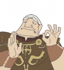 Create meme: just right meme, fingers, Tullius Just right