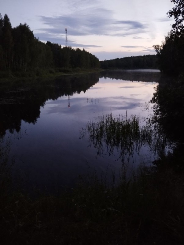 Создать мем: речка, lake, лесное озеро