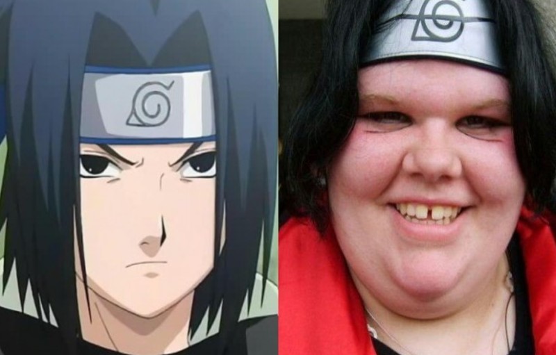 Create meme: scary fat aunts, Sasuke , fat ugly girl