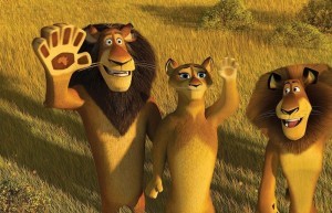 Create meme: lion Madagascar, cartoon Madagascar, Madagascar 2 2008