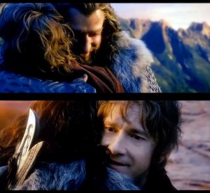 Create meme: Bilbo Baggins, the hobbit, Thorin Oakenshield