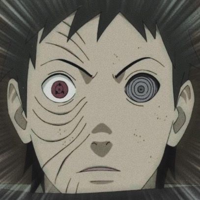 Create meme: obito naruto, obito , upholstered Toby