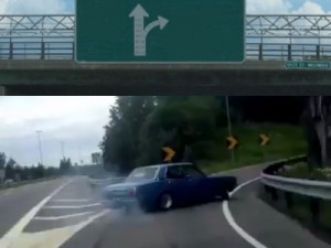 Create meme: car, meme machine is at a fork in the road with green pointer, drift