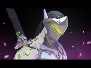 Create meme: ninja overwatch, genji, mecha