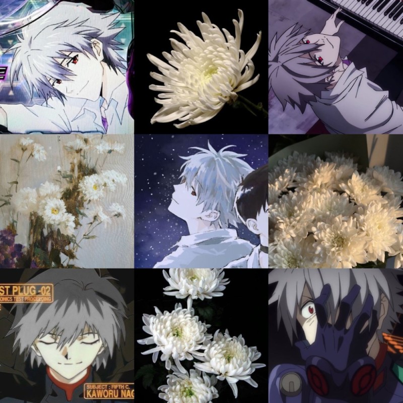 Create meme: anime characters, kaneki ken, Shinji and Kaoru