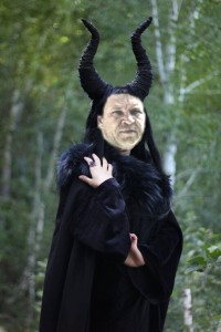 Create meme: maleficent