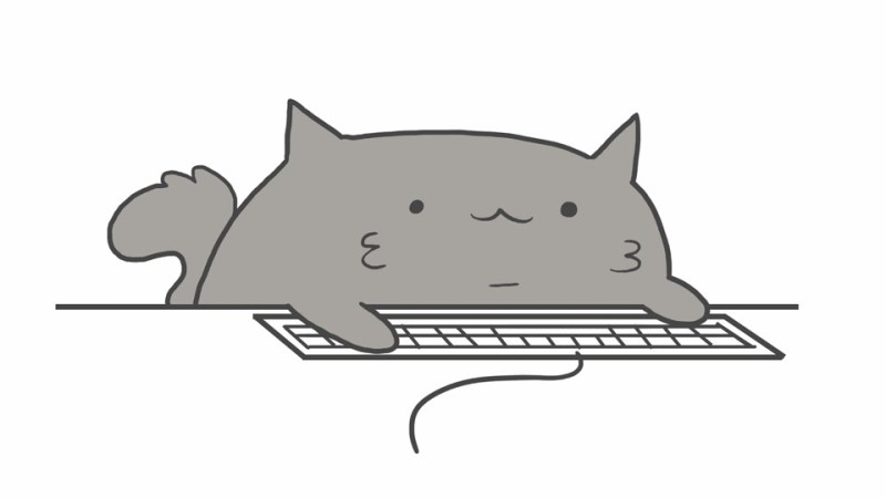 Создать мем: рисунки котиков, кот стучит по клавиатуре, клавиатура для бонго кэт