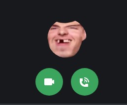 Создать мем: дискорд мем, новые зубы моргенштерна, 3head emote