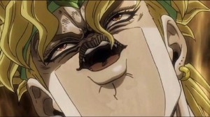 Создать мем: дио джоджо мем, dio brando jojo, дио брандо muda muda