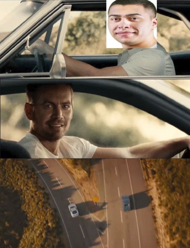 Create meme: Dominic Toretto and Paul Walker are splitting up, VIN diesel and Paul Walker, VIN diesel and Paul Walker meme