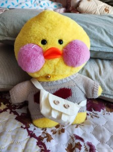 Create meme: duck toy, soft toy