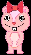 Create meme: happy three friends giggles, Happy tree friends game of smoochies, happy tree friends giggles