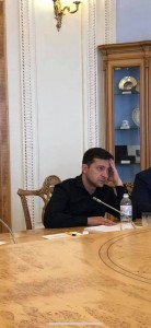 Create meme: meeting Zelensky in Parliament, Zelensky in Parliament