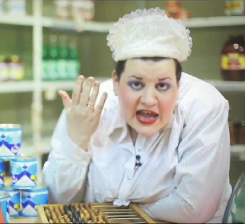 Create meme: the cashier movie 1989, saleswoman , angry shop assistant