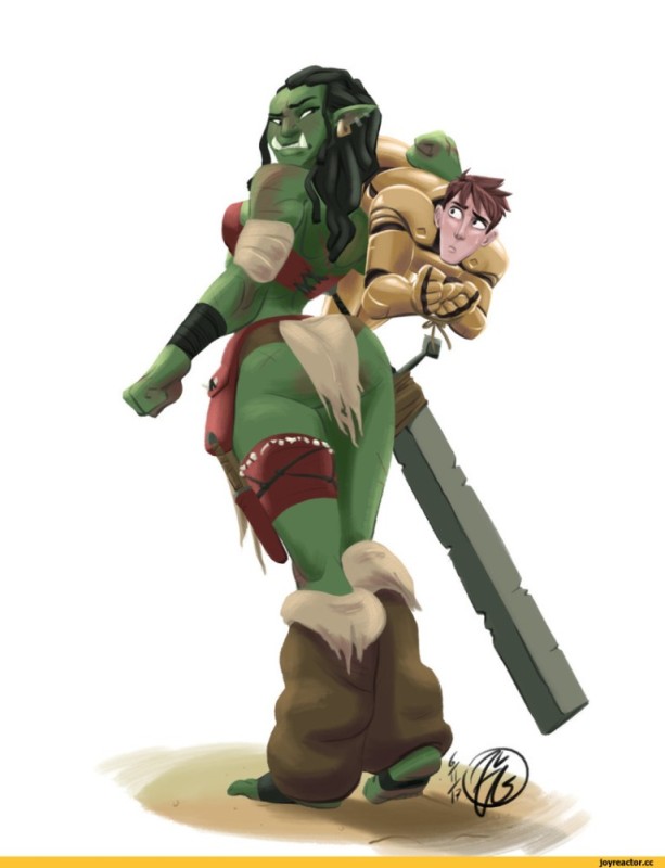 Create meme: kyabosean2 orc, characters , hobgoblin woman dnd