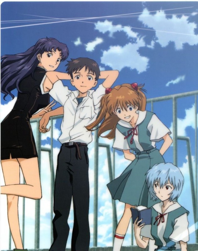 Create meme: evangelion manga, evangelion, Evangelion Misato and Shinji