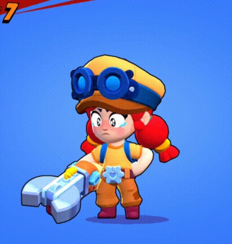 Создать мем: jessie brawl stars, игра brawl stars, джесси браво старс