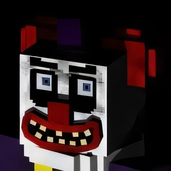 Create meme: five night at freddy, zamination minecraft fnaf cartoon, main imator fnaf sl