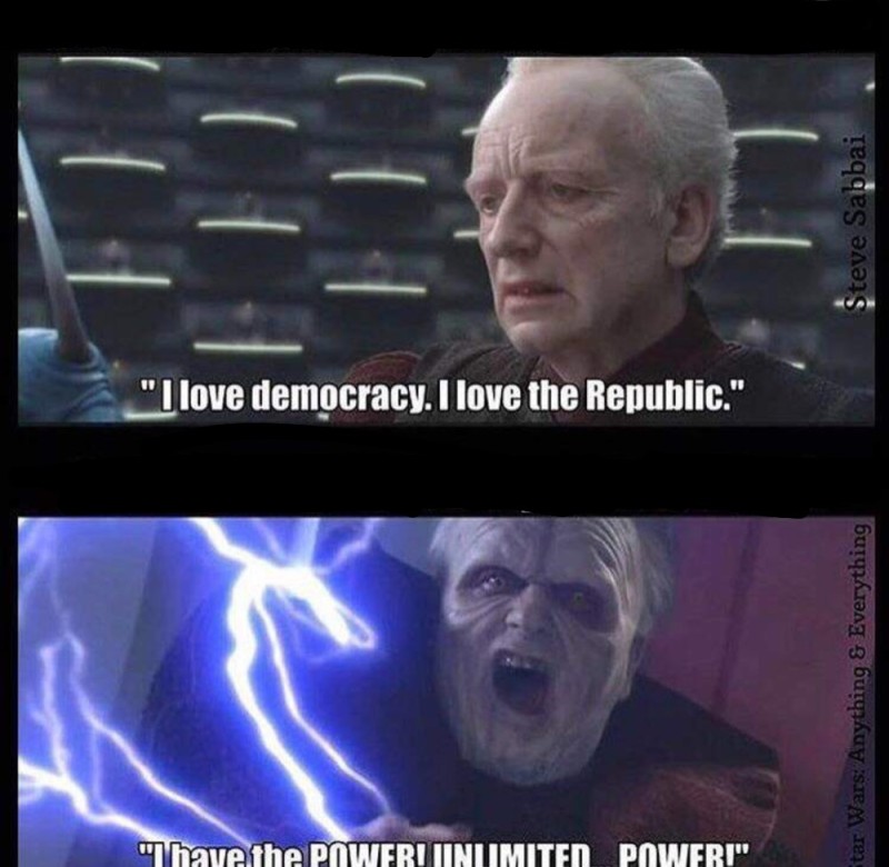 Create meme: Star Wars Palpatine, Palpatine unlimited power, Palpatine Darth Sidious