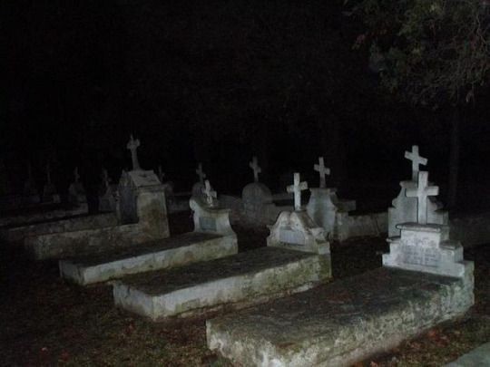 Create meme: Goths in the cemetery, cemetery , night cemetery