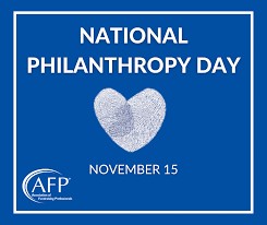 Create meme: national philanthropy day, national philanthropy, philanthropy day 2017