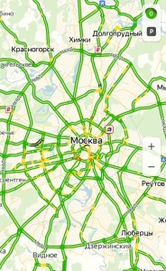 Create meme: map of Moscow traffic jams, map of Moscow traffic jams now, Yandex.Tube