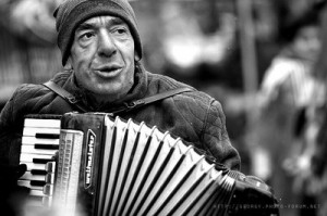 Create meme: shalamar, the man with the harmonica, ushanka accordion Andreichenko art