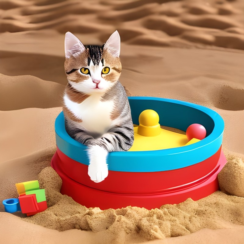 Create meme: cat interactive toy, animals , toys for cats