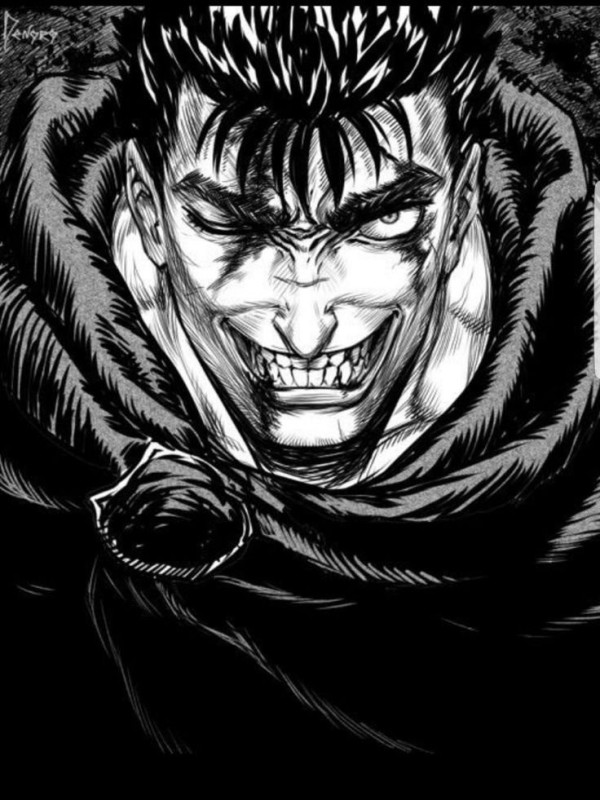 Create meme: berserk gats, manga berserk gats, berserk manga