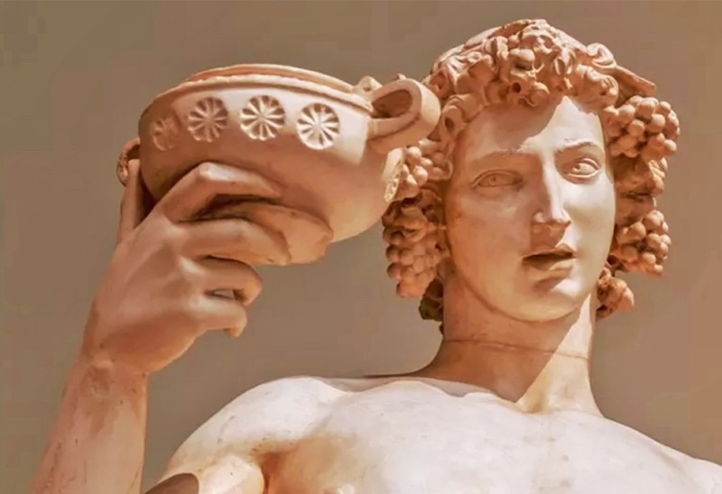 Создать мем: дионис бахус статуя, статуя диониса, древнегреческий бог дионис