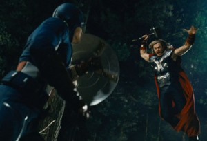 Create meme: Thor, captain america, the Avengers