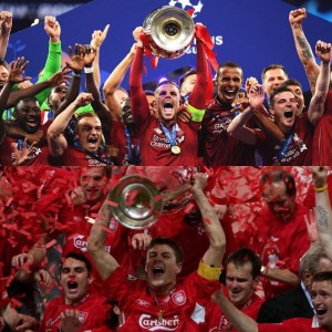 Create meme: champions league, Milan Liverpool 2005 UEFA Champions League, The final of the UEFA Champions League 2017