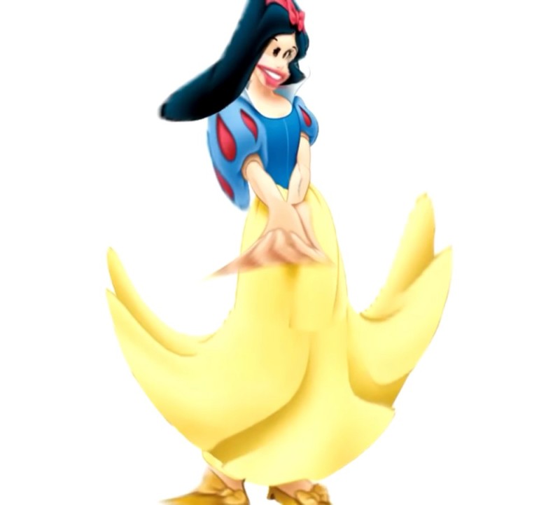 Create meme: disney snow white, Princess Snow White, snow white on a white background