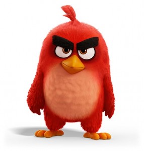 Create meme: angry birds red