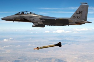 Create meme: the bomb from the plane, mcdonnell douglas f 15 e strike eagle, the us air force aircraft f-15