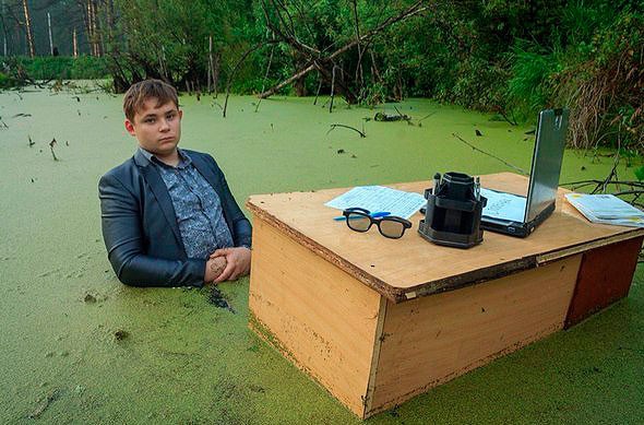 Create meme: meme swamp , meme in the swamp, student in a swamp 