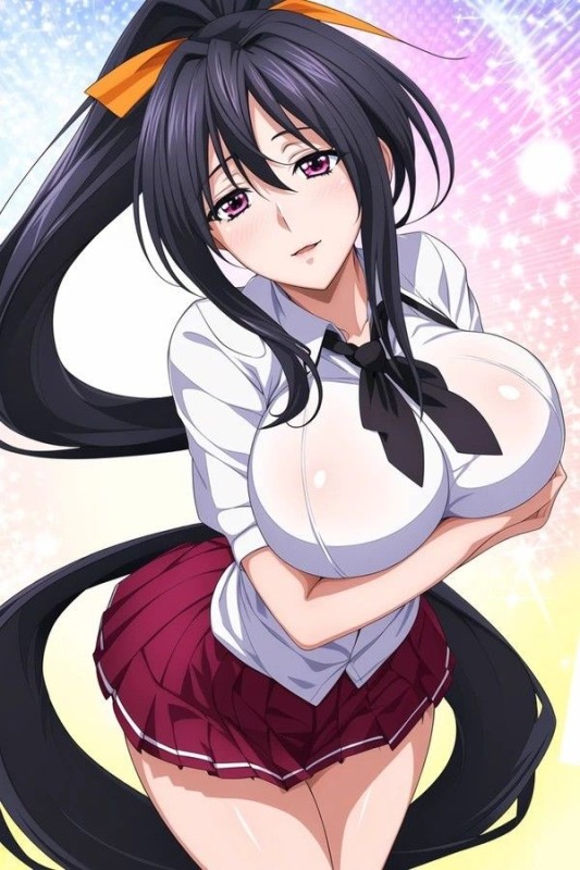 Create meme: akeno, dhd akeno, akeno dxd