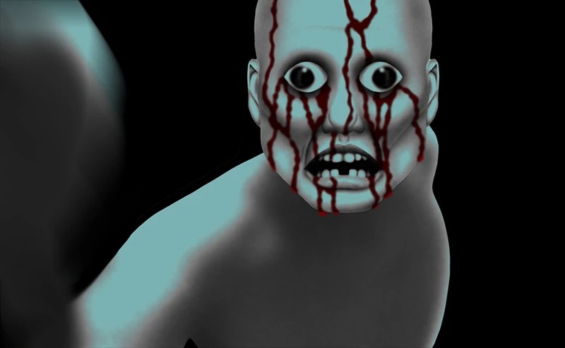 Create meme: lomando.com, horrors, A horror game