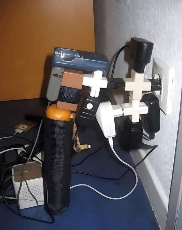 Create meme: electrical outlet, funny sockets, electrical installation in the apartment