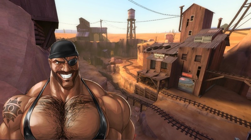 Create meme: team fortress 2 maps, team fortress 2 anime engineer, long