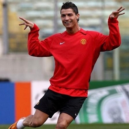 Create meme: Ronaldo is young, Cristiano Ronaldo smile, Cristiano ronaldo is young