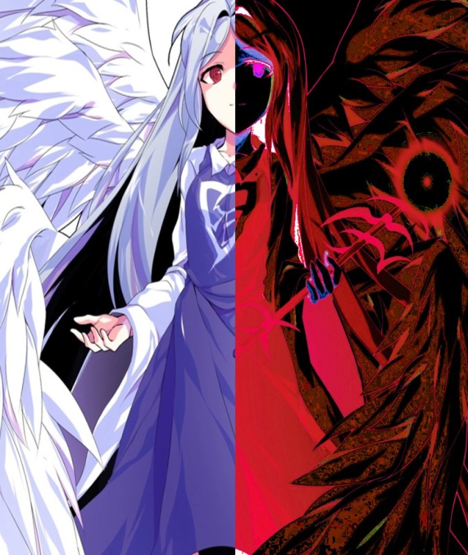 Create meme: sariel toho sprite, anime characters, manga angel