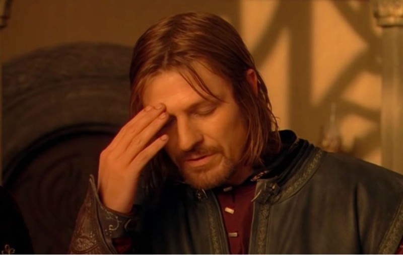 Create meme: Sean bean Boromir meme, the Lord of the rings Boromir, meme Lord of the rings Boromir