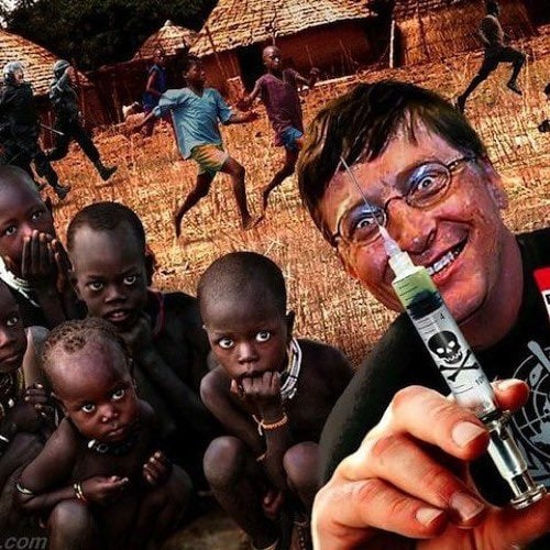 Create meme: Gates William Henry, bill gates vaccination, David dees